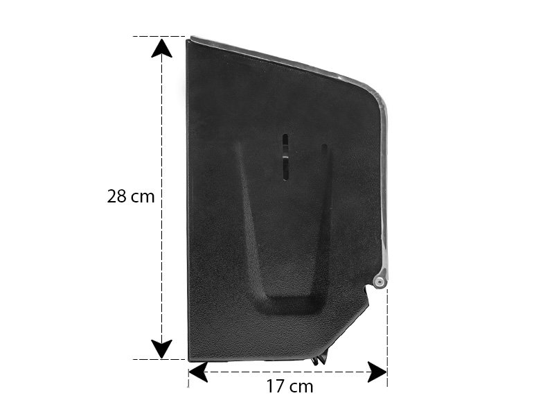 Toalheiro / Dispenser de Papel Toalha Bobina em Aço Carbono / Inox 14.021